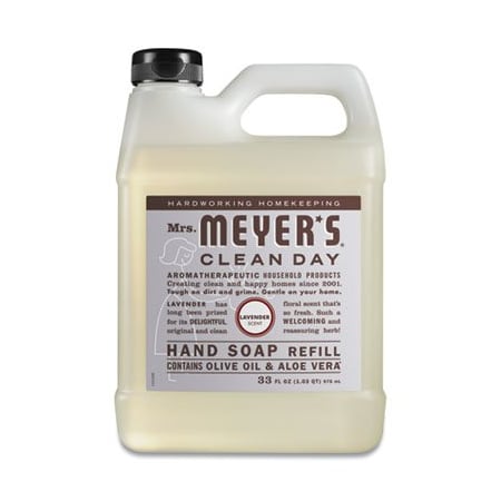 Sc Johnson Mrs.Meyers, CLEAN DAY LIQUID HAND SOAP, LAVENDER, 33 OZ, 6PK 651318